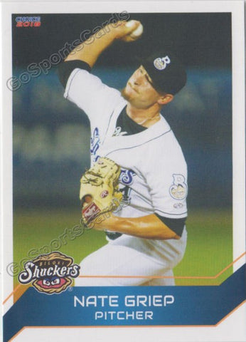 2018 Biloxi Shuckers Nate Griep