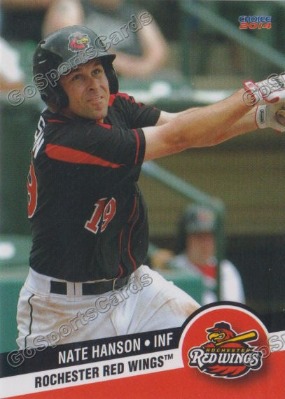 2014 Rochester Red Wings Nate Hanson – Go Sports Cards