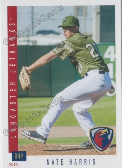 2019 Lancaster JetHawks Nate Harris