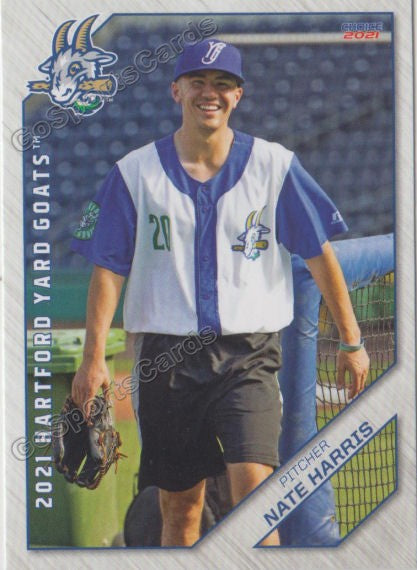 2021 Hartford Yard Goats Nate Harris