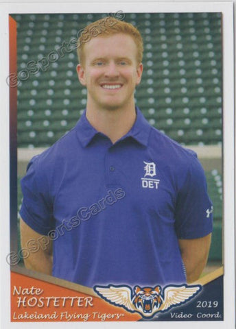 2019 Lakeland Flying Tigers Nate Hostetter