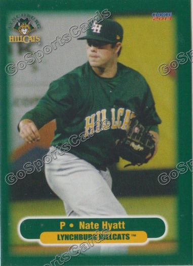 2013 Lynchburg Hillcats Nate Hyatt
