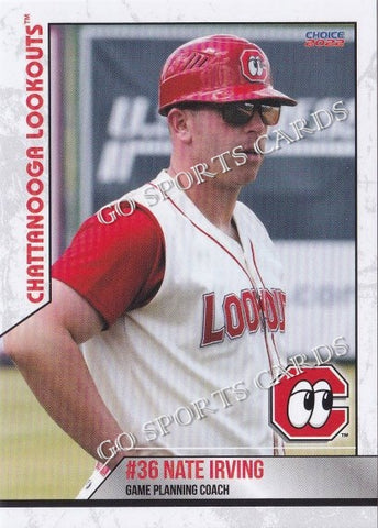2022 Chattanooga Lookouts Nate Irving