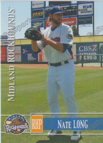 2014 Midland RockHounds Nate Long