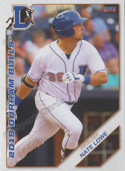2019 Durham Bulls Nate Lowe