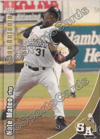 2006 San Antonio Missions Nate Mateo