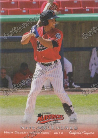 2013 High Desert Mavericks Nathan Nate Melendres