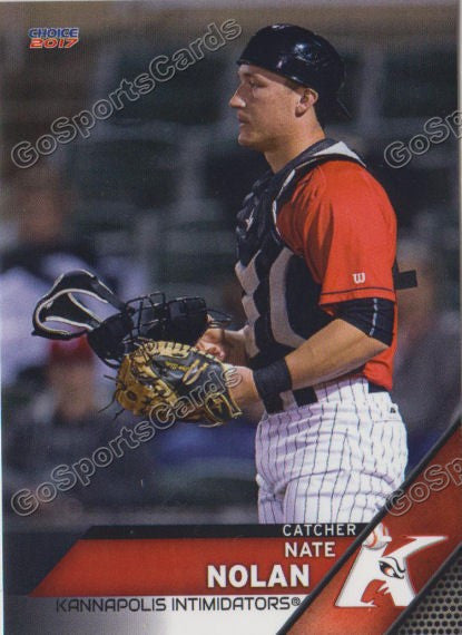 2017 Kannapolis Intimidators Nate Nolan