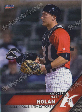 2017 Kannapolis Intimidators Nate Nolan