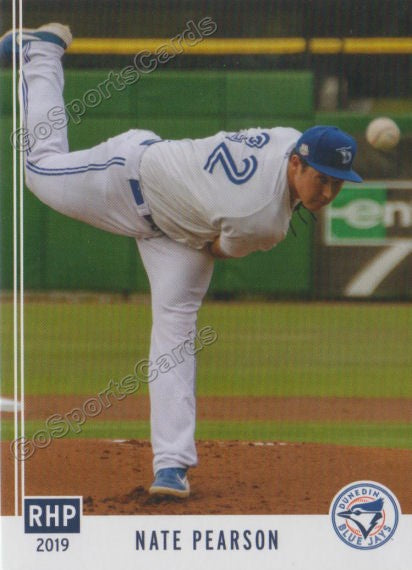 2019 Dunedin Blue Jays Nate Pearson