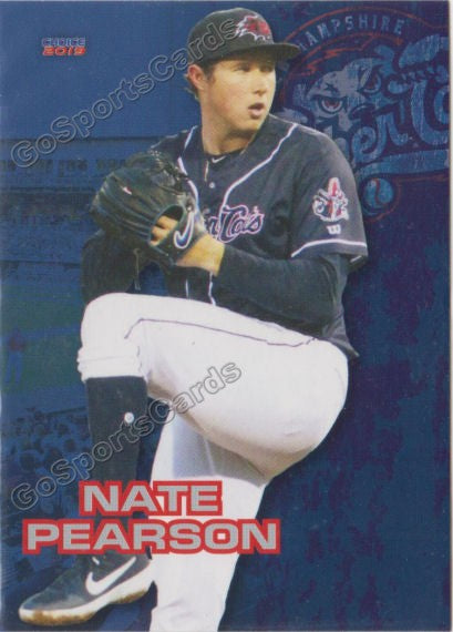 2019 New Hampshire Fisher Cats Nate Pearson – Go Sports Cards