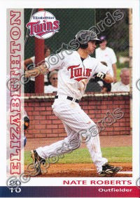 2010 Elizabethton Twins Nate Roberts
