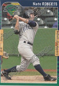 2011 Beloit Snappers Nate Roberts