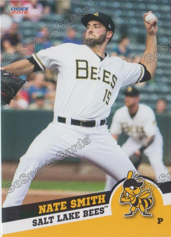 2016 Salt Lake Bees Nate Smith