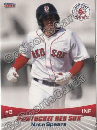 2011 Pawtucket Red Sox Nate Spears
