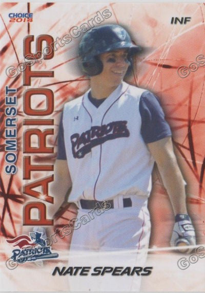 2014 Somerset Patriots Nate Spears
