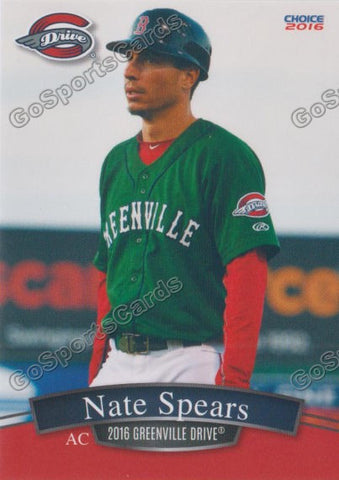 2016 Greenville Drive Nate Spears