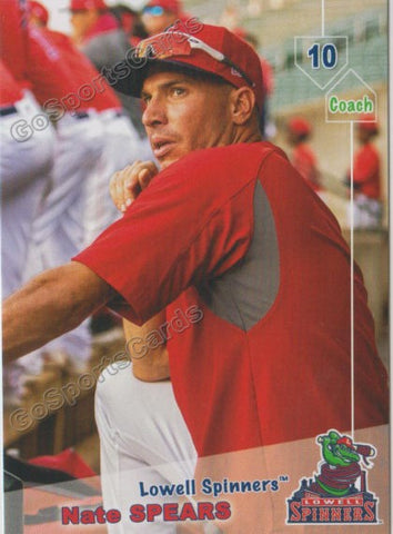 2019 Lowell Spinners Nate Spears