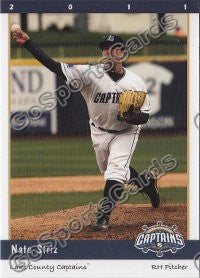 2011 Lake County Captains Nathan Nate Striz