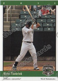 2011 Jackson Generals Nate Tenbrink