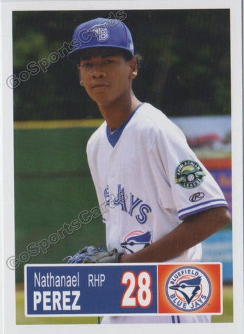 2018 Bluefield Blue Jays Nathanael Perez