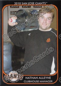 2010 San Jose Giants Nathan Alleyne