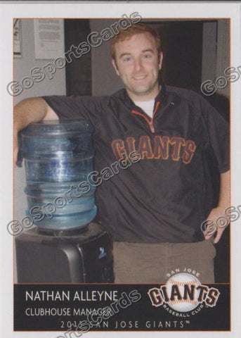 2013 San Jose Giants Nathan Alleyne