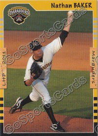 2011 Bradenton Marauders Nathan Baker