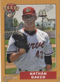 2012 Altoona Curve Nathan Baker