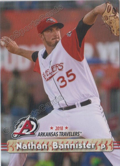 2018 Arkansas Travelers Nathan Bannister