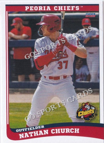 2023 Peoria Chiefs Nathan Church