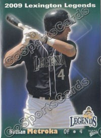 2009 Lexington Legends Nathan Metroka