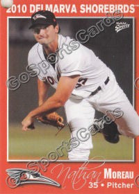 2010 Delmarva Shorebirds Nathan Moreau