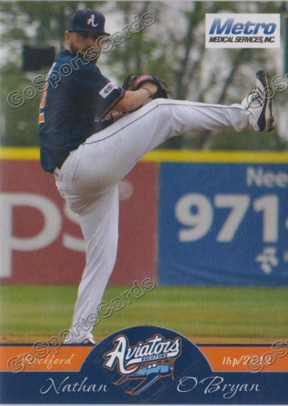 2013 Rockford Aviators Nathan O'Bryan