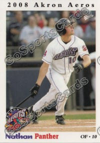 2008 Akron Aeros Nathan Panther