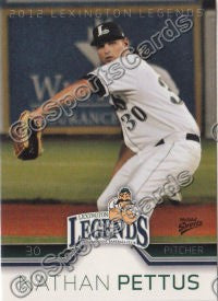 2012 Lexington Legends Nathan Pettus