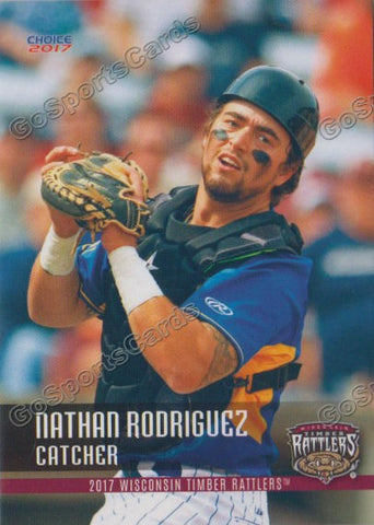 2017 Wisconsin Timber Rattlers Nathan Rodriguez
