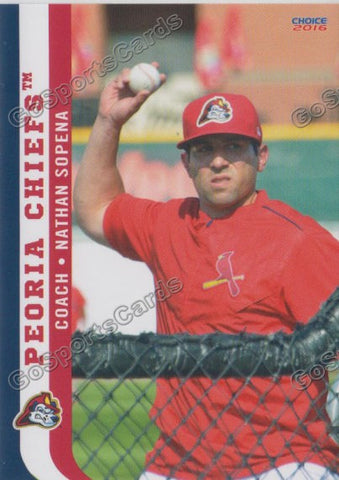 2016 Peoria Chiefs Nathan Sopena