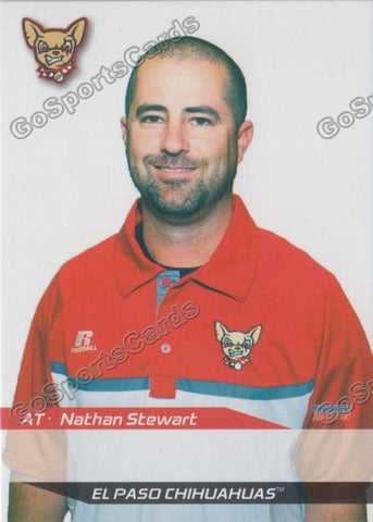 2016 El Paso Chihuahuas Nathan Stewart