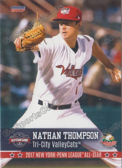 2017 New York Penn League All Star NYPL N Nathan Thompson