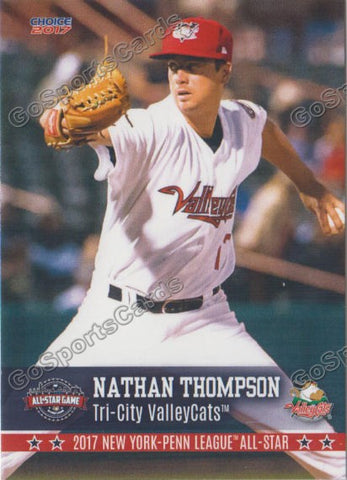 2017 New York Penn League All Star NYPL N Nathan Thompson