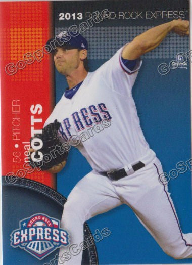 2013 Round Rock Express Neal Cotts