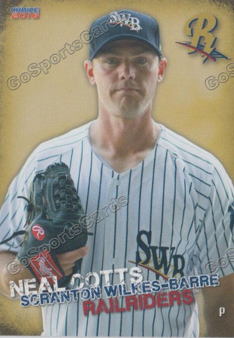 2016 Scranton Wilkes Barre RailRiders Neal Cotts