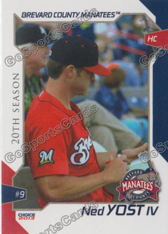 2013 Brevard County Manatees Ned Yost IV