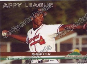 2007 Appalachian League Top Prospects Neftali Feliz