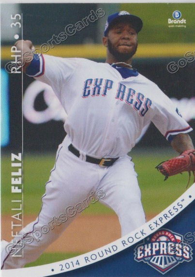 2014 Round Rock Express Neftali Feliz