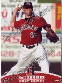 2009 Hickory Crawdads Neil Ramirez