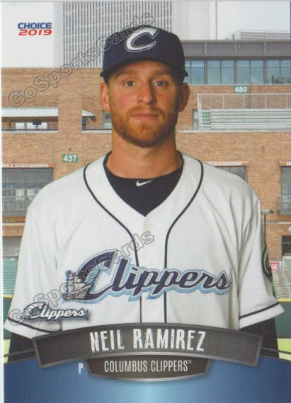 2019 Columbus Clippers Neil Ramirez