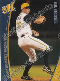 2012 Montgomery Biscuits Neil Schenk