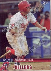 2009 Reading Phillies Update Neil Sellers #24
